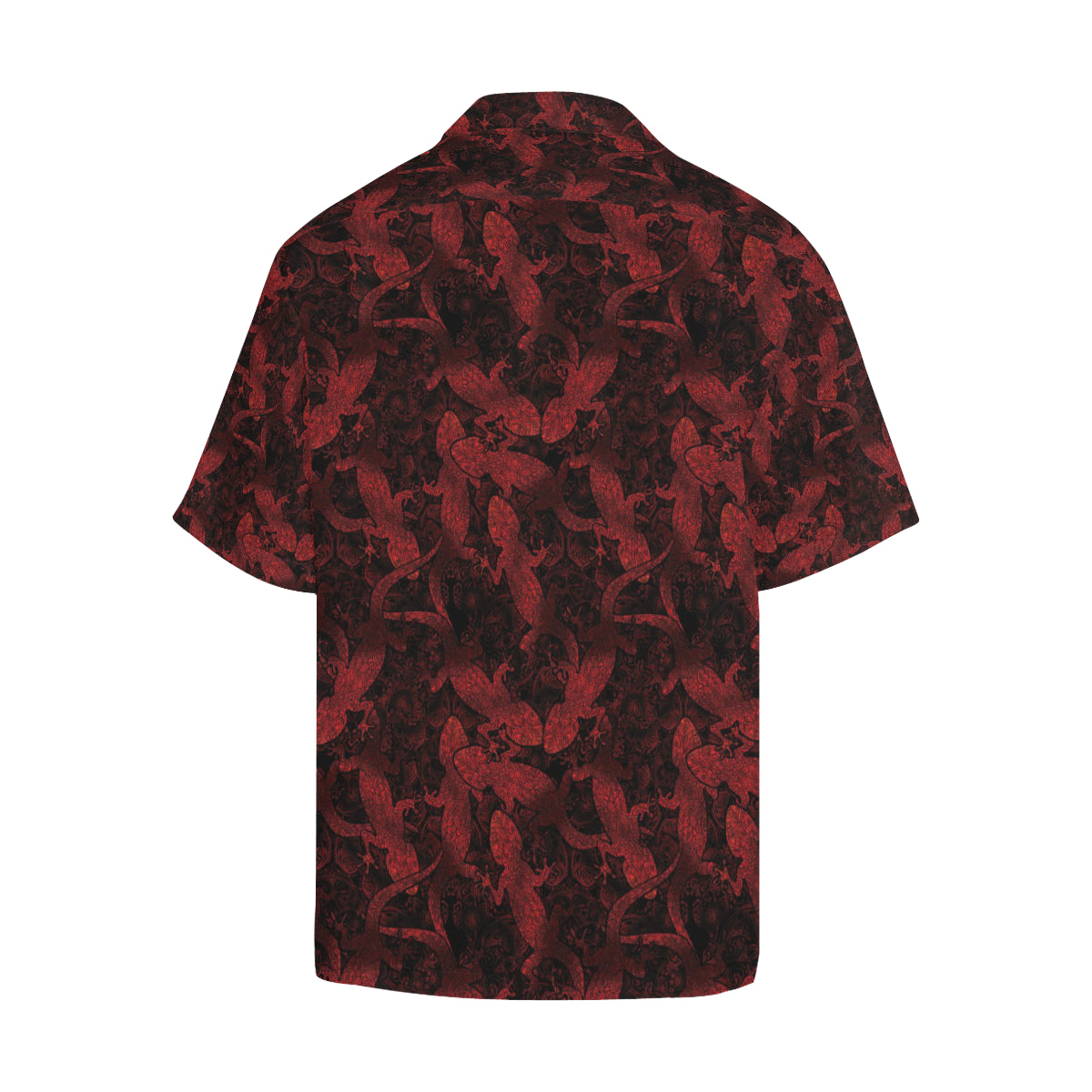 Gecko Pattern Print Design 04 Men's Hawaiian Shirt