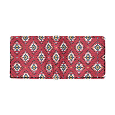 Aztec Pattern Print Design 10 Men's ID Card Wallet