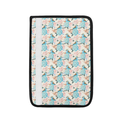 Bluebird Pattern Print Design 03 Car Seat Belt Cover