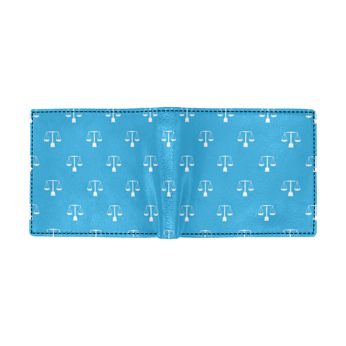 Libra Pattern Print Design 02 Men's ID Card Wallet