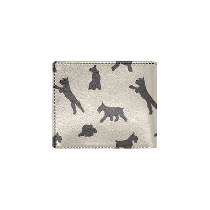 Schnauzers Pattern Print Design A06 Men's ID Card Wallet