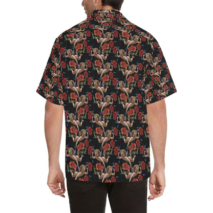 Cupid Pattern Print Design 05 Men's Hawaiian Shirt