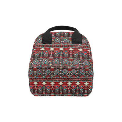 Tribal Aztec Indians native american Insulated Lunch Bag