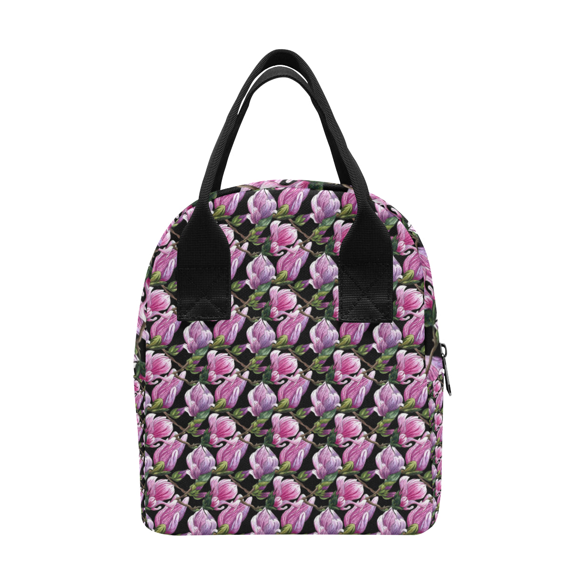 Magnolia Pattern Print Design MAG011 Insulated Lunch Bag