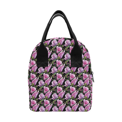Magnolia Pattern Print Design MAG011 Insulated Lunch Bag