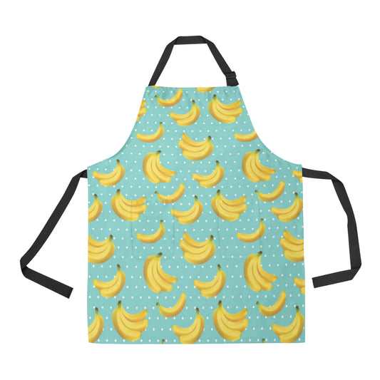 Banana Pattern Print Design BA02 Apron with Pocket