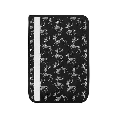 Deer Skeleton Print Pattern Car Seat Belt Cover