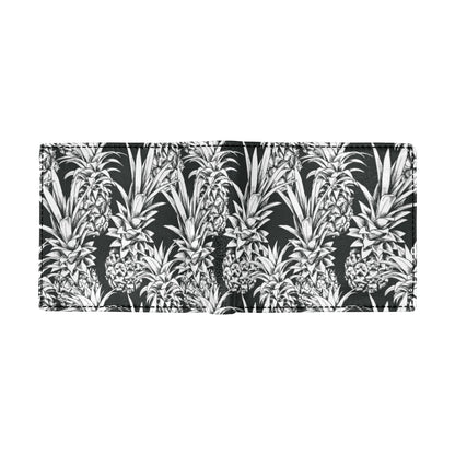 Pineapple Pattern Print Design PP08 Men's ID Card Wallet