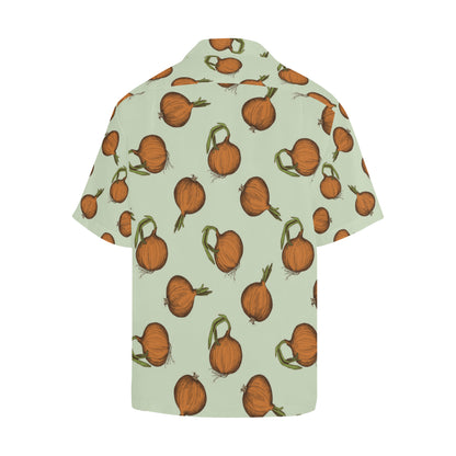 Onion Pattern Print Design A05 Men's Hawaiian Shirt