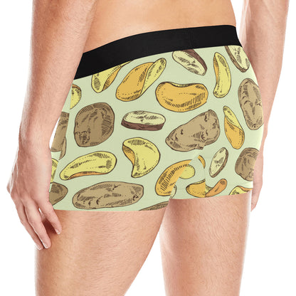 Potato Pattern Print Design A03 Men's Boxer Briefs