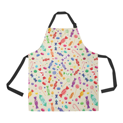 Candy Pattern Print Design 04 Apron with Pocket