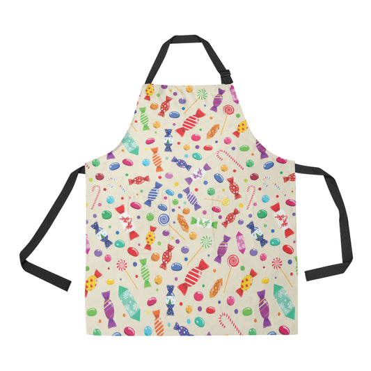 Candy Pattern Print Design 04 Apron with Pocket