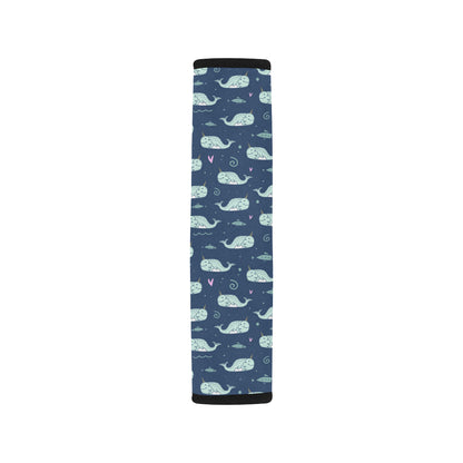 Narwhal Design Print Car Seat Belt Cover