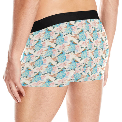 Bluebird Pattern Print Design 03 Men's Boxer Briefs