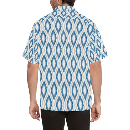 Ikat Pattern Print Design 02 Men's Hawaiian Shirt