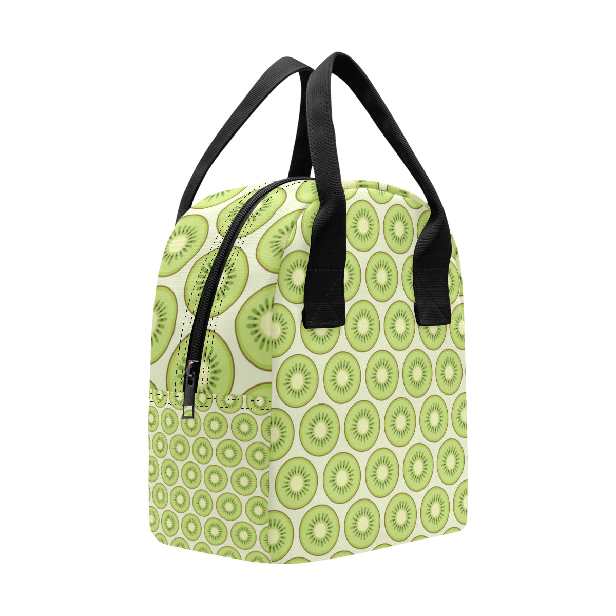 Kiwi Pattern Print Design KW02 Insulated Lunch Bag
