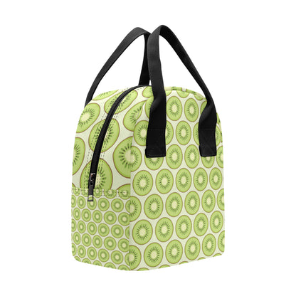 Kiwi Pattern Print Design KW02 Insulated Lunch Bag