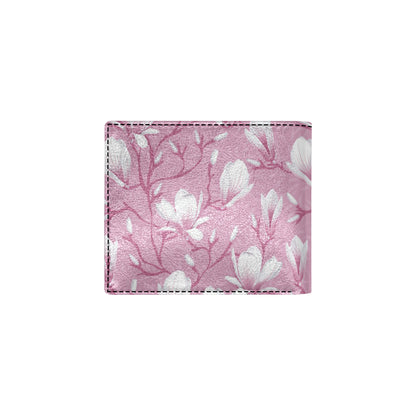 Magnolia Pattern Print Design MAG05 Men's ID Card Wallet