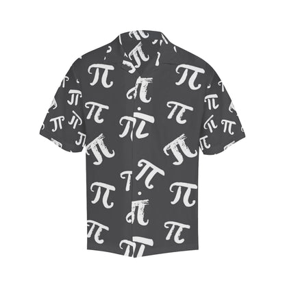 Pi Day Pattern Print Design A02 Men's Hawaiian Shirt
