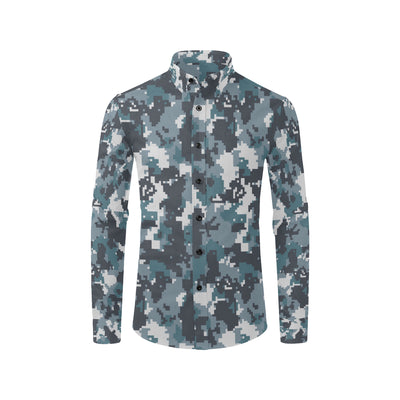 ACU Digital Urban Camouflage Men's Long Sleeve Shirt