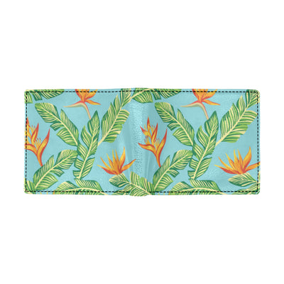 Bird Of Paradise Pattern Print Design BOP04 Men's ID Card Wallet