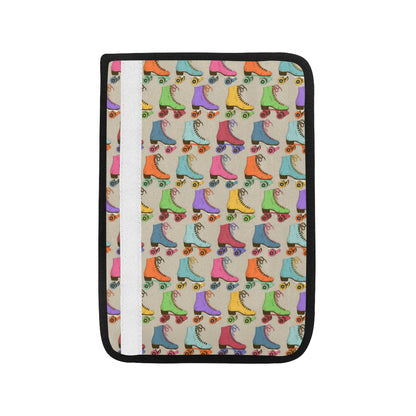 Roller skate Pattern Print Design A01 Car Seat Belt Cover