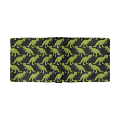 T Rex Pattern Print Design A02 Men's ID Card Wallet