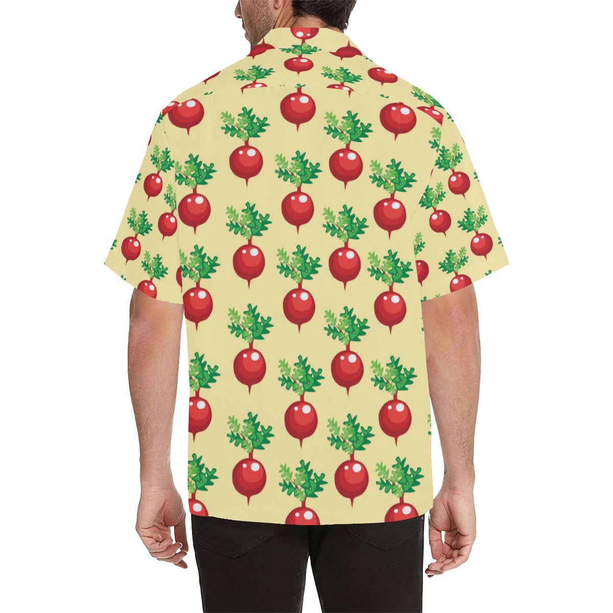 Radish Pattern Print Design A02 Men's Hawaiian Shirt