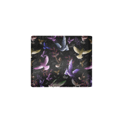 Pigeon Pattern Print Design 01 Men's ID Card Wallet