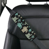 Sea Turtle Stamp Pattern Car Seat Belt Cover