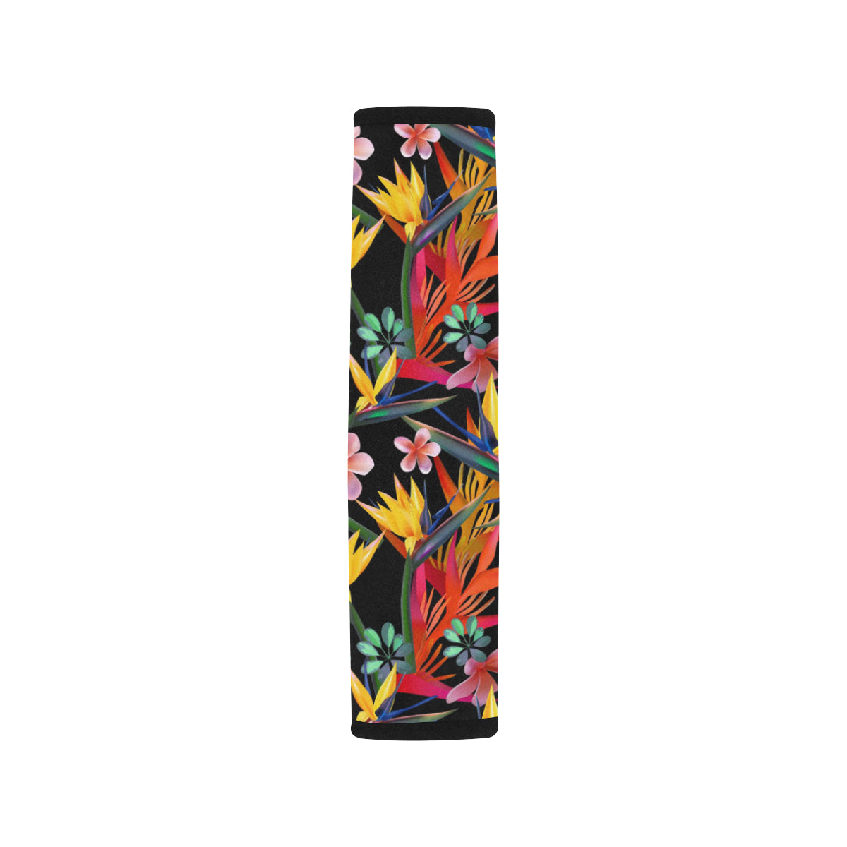 Tropical Flower Pattern Print Design TF015 Car Seat Belt Cover