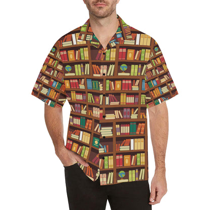 Book Pattern Print Design 06 Men's Hawaiian Shirt
