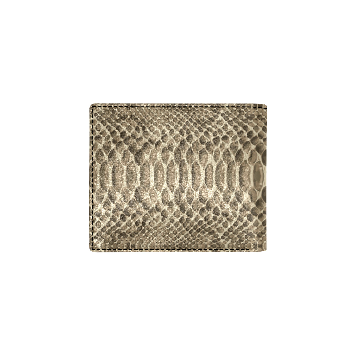 Python Pattern Print Design A02 Men's ID Card Wallet