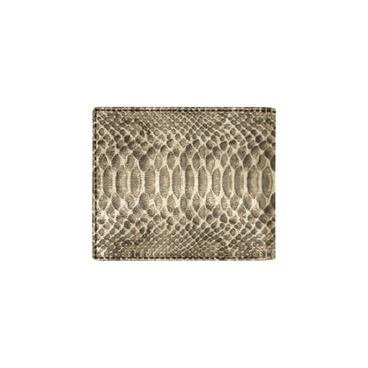 Python Pattern Print Design A02 Men's ID Card Wallet