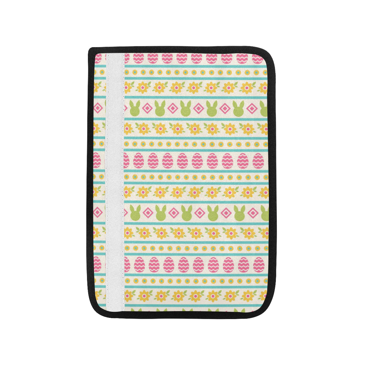 Easter Eggs Pattern Print Design RB016 Car Seat Belt Cover