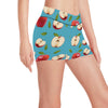 Apple Pattern Print Design AP012 Yoga Shorts