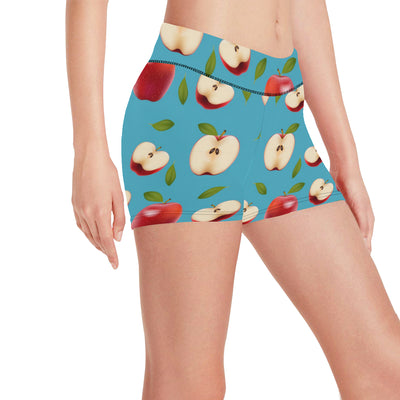 Apple Pattern Print Design AP012 Yoga Shorts