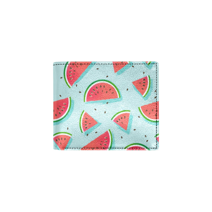 Watermelon Pattern Print Design WM03 Men's ID Card Wallet