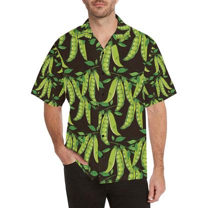 Peas Pattern Print Design A03 Men's Hawaiian Shirt