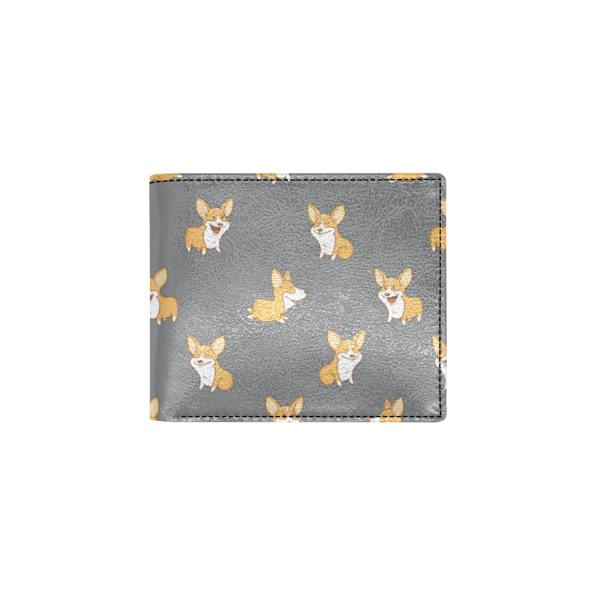 Pembroke Welsh Corgis Pattern Print Design A02 Men's ID Card Wallet