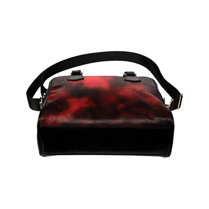 Nebula Pattern Print Design A03 Shoulder Handbag
