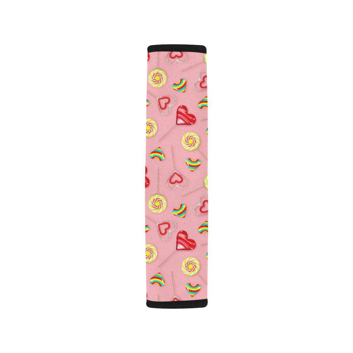 Lollipop Pattern Print Design LL05 Car Seat Belt Cover