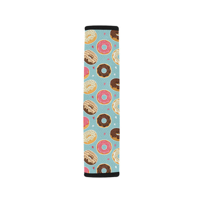 Donut Pattern Print Design DN04 Car Seat Belt Cover
