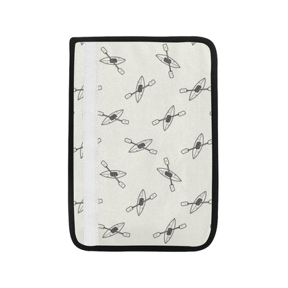 Kayak Pattern Print Design 01 Car Seat Belt Cover