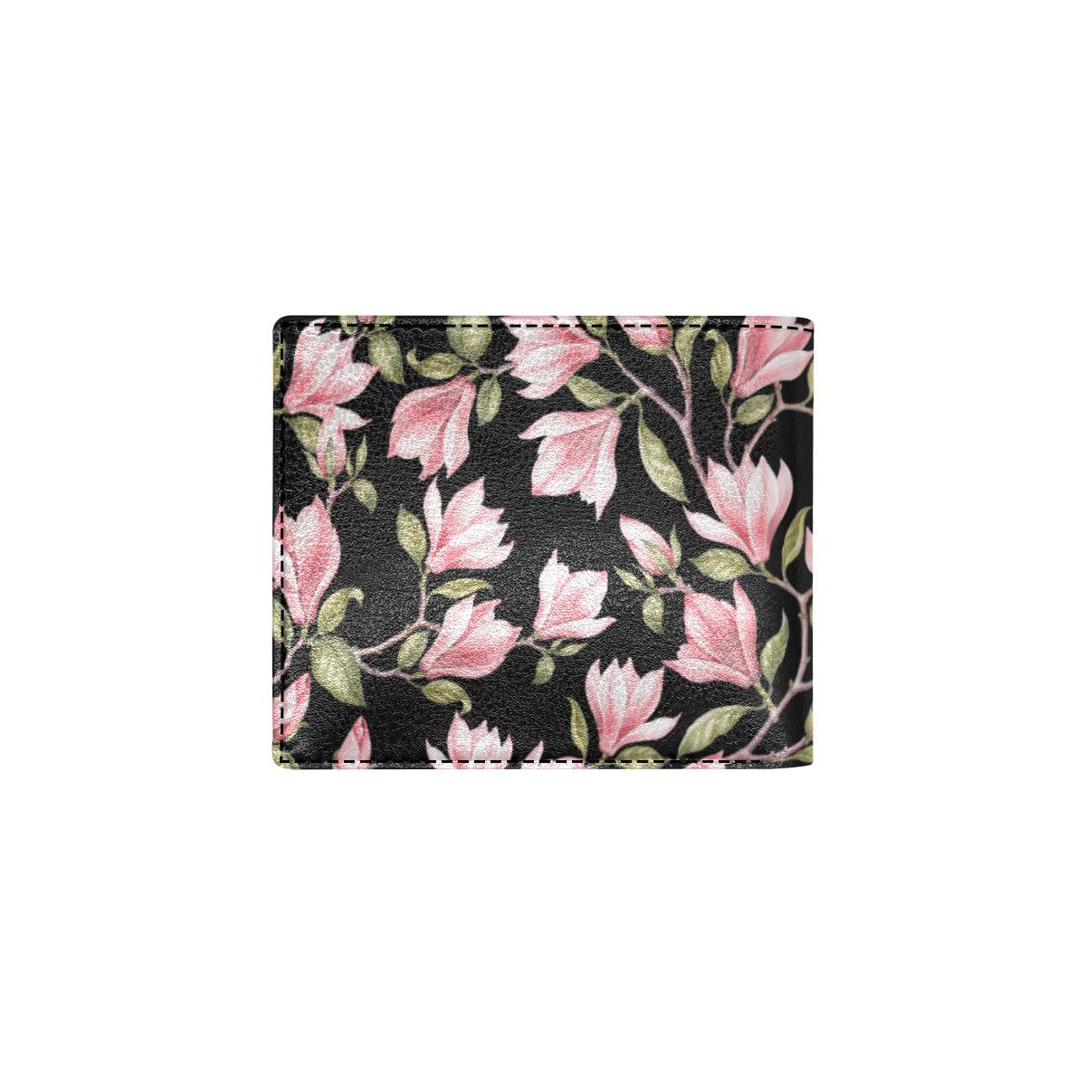 Magnolia Pattern Print Design MAG03 Men's ID Card Wallet
