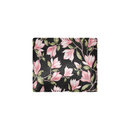 Magnolia Pattern Print Design MAG03 Men's ID Card Wallet