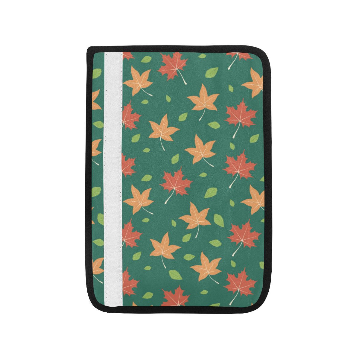 Maple Leaf Pattern Print Design 04 Car Seat Belt Cover