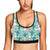 Llama Cactus Pattern Print Design 08 Sports Bra