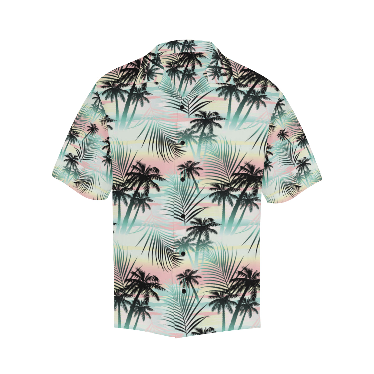 Palm Tree Pattern Print Design A03 Men's Hawaiian Shirt