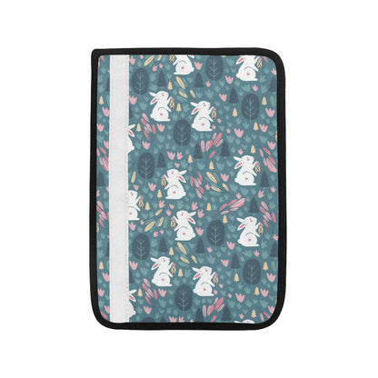 Rabbit Pattern Print Design RB013 Car Seat Belt Cover